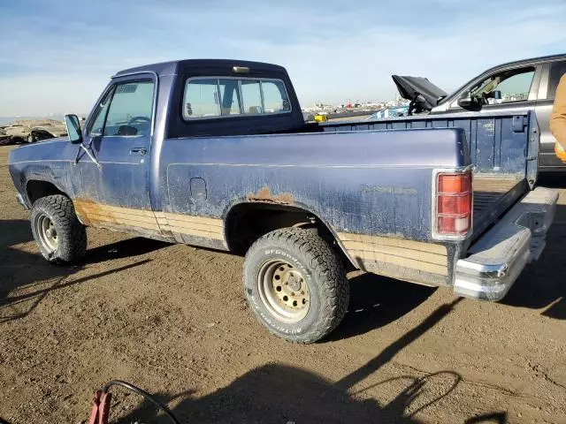 1984 Dodge W-SERIES W150