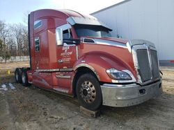 Salvage Trucks with No Bids Yet For Sale at auction: 2015 Kenworth Construction T680