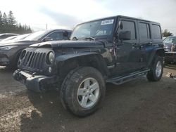 Jeep Vehiculos salvage en venta: 2015 Jeep Wrangler Unlimited Sport