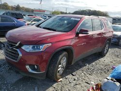 Salvage cars for sale from Copart Montgomery, AL: 2020 Chevrolet Traverse LT