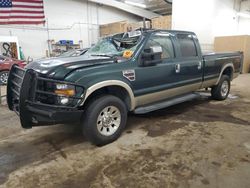 Salvage cars for sale at Ham Lake, MN auction: 2008 Ford F350 SRW Super Duty