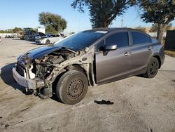 Salvage cars for sale at Orlando, FL auction: 2013 Honda Civic LX