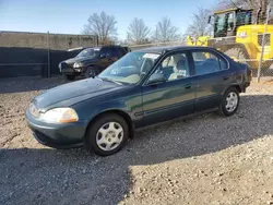 Honda Civic ex salvage cars for sale: 1998 Honda Civic EX