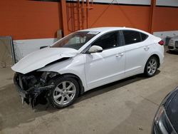 Hyundai salvage cars for sale: 2018 Hyundai Elantra SEL