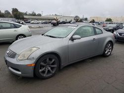 Salvage cars for sale at Martinez, CA auction: 2004 Infiniti G35