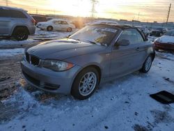 Salvage cars for sale at Elgin, IL auction: 2011 BMW 128 I