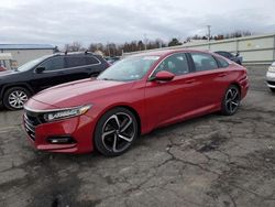 Salvage cars for sale at Pennsburg, PA auction: 2019 Honda Accord Sport