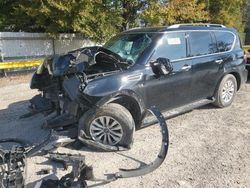 Salvage cars for sale at Greenwell Springs, LA auction: 2021 Nissan Armada SV