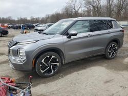 Salvage cars for sale at Ellwood City, PA auction: 2022 Mitsubishi Outlander SEL