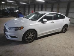 Salvage cars for sale at Madisonville, TN auction: 2017 Ford Fusion SE