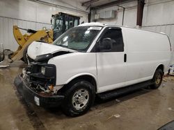 Salvage trucks for sale at Franklin, WI auction: 2011 Chevrolet Express G3500