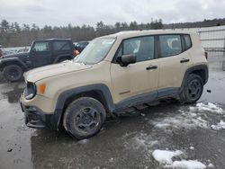 Salvage cars for sale at Windham, ME auction: 2015 Jeep Renegade Sport