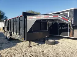 Salvage trucks for sale at San Antonio, TX auction: 2022 Trail King Trailer