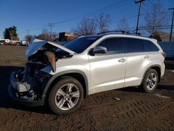 2016 Toyota Highlander Limited en venta en New Britain, CT