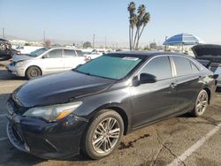 Salvage cars for sale at Van Nuys, CA auction: 2016 Toyota Camry LE