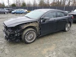 Salvage cars for sale at Waldorf, MD auction: 2016 Ford Fusion Titanium