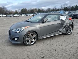 Salvage cars for sale at Madisonville, TN auction: 2014 Hyundai Veloster Turbo