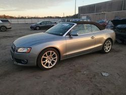 Salvage cars for sale at Fredericksburg, VA auction: 2011 Audi A5 Premium