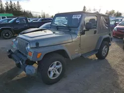 2005 Jeep Wrangler / TJ Sport en venta en Bowmanville, ON