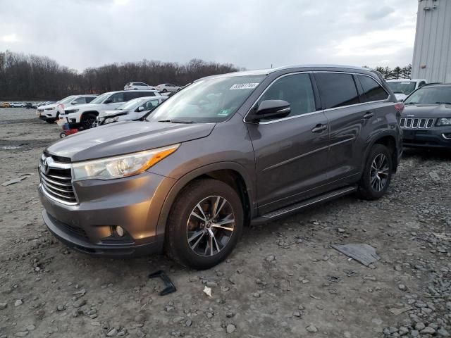 2016 Toyota Highlander XLE