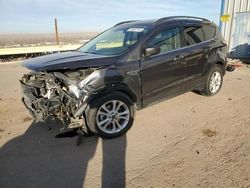 Ford salvage cars for sale: 2018 Ford Escape SE