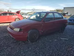 Salvage cars for sale at Hueytown, AL auction: 1997 Hyundai Accent GL