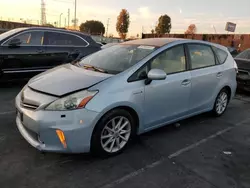 Toyota Prius salvage cars for sale: 2013 Toyota Prius V