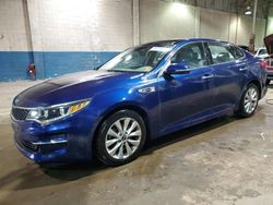 KIA Vehiculos salvage en venta: 2016 KIA Optima EX