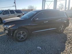 Salvage cars for sale at Windsor, NJ auction: 2017 Infiniti QX60