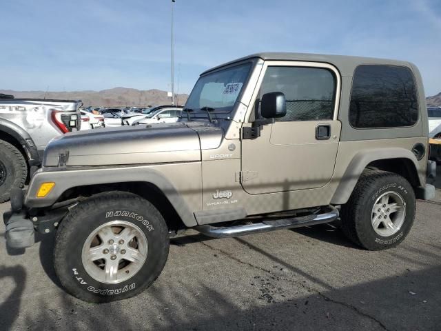 2005 Jeep Wrangler / TJ Sport