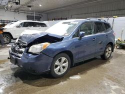 Salvage cars for sale at Candia, NH auction: 2014 Subaru Forester 2.5I Limited