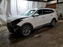 Salvage cars for sale at Ebensburg, PA auction: 2019 Hyundai Santa FE XL SE