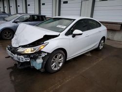 Salvage cars for sale at auction: 2019 Chevrolet Cruze LT