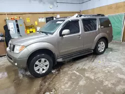 Salvage cars for sale at Kincheloe, MI auction: 2005 Nissan Pathfinder LE