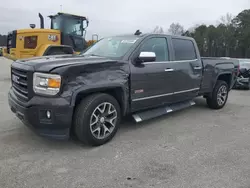 Salvage cars for sale at Dunn, NC auction: 2015 GMC Sierra K1500 SLT