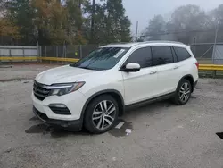 Salvage cars for sale at Greenwell Springs, LA auction: 2018 Honda Pilot Touring