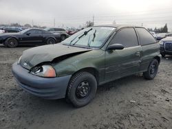 Chevrolet salvage cars for sale: 1999 Chevrolet Metro