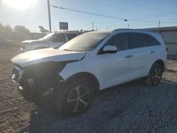 Salvage cars for sale at Hueytown, AL auction: 2017 KIA Sorento EX