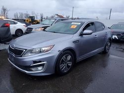 Salvage cars for sale at Portland, OR auction: 2011 KIA Optima Hybrid