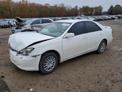 Toyota salvage cars for sale: 2002 Toyota Camry LE