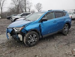 Salvage cars for sale at Cicero, IN auction: 2016 Toyota Rav4 LE