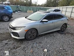 Salvage cars for sale at Riverview, FL auction: 2018 Honda Civic EX