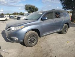 Salvage cars for sale at Orlando, FL auction: 2013 Toyota Highlander Base