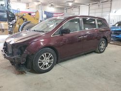 Salvage cars for sale at Columbia, MO auction: 2013 Honda Odyssey EXL