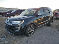 4 X 4 for sale at auction: 2017 Ford Explorer Platinum