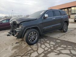 Vehiculos salvage en venta de Copart Fort Wayne, IN: 2018 Jeep Grand Cherokee Limited