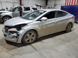 Salvage cars for sale at Billings, MT auction: 2013 Hyundai Elantra GLS