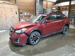 Salvage cars for sale at Ebensburg, PA auction: 2016 Subaru Crosstrek Premium