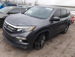 Honda salvage cars for sale: 2018 Honda Pilot EXL