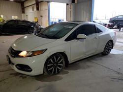 Salvage cars for sale at Haslet, TX auction: 2015 Honda Civic EXL